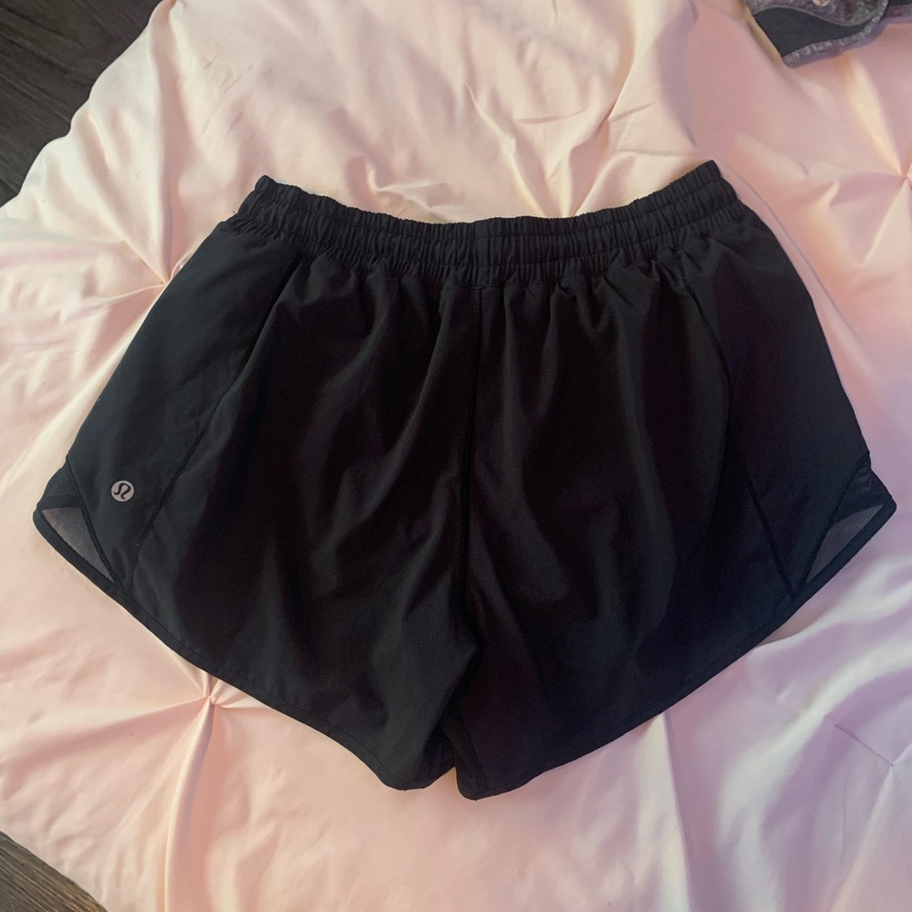 Lululemon black shorts size 10